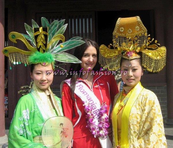 Press 2008 Delia Duca in Top 20 din 113 concurente la Miss Tourism Queen International in China 10 Aprilie 2008 