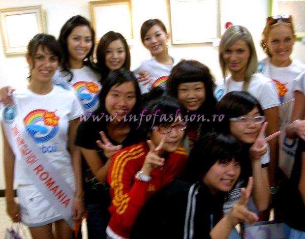 Taiwan-Tainan University Of Technology- Special Welcome to Miss Young International 2007 (Special Correspondents Camelia Seceleanu Romania)
