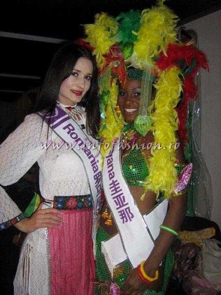 Delia Duca 2008 Miss Tourism Queen International Final in CHINA Stage and Rehearsal