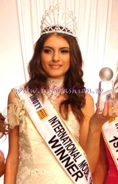 Simona Bitiusca participanta la Miss World Romania, a castigat titlul International Model of the Year 2009 in South Korea, prin Infofashion Platinum Ag 