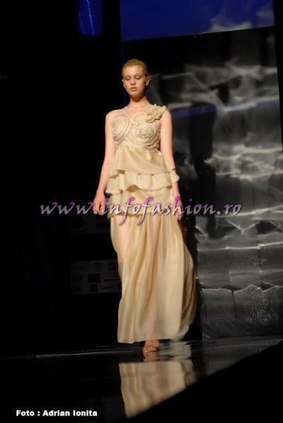Designeri: Natalia Vasiliev- colectia rochii de seara 2008 la Festivalul de moda Craiova Fashion