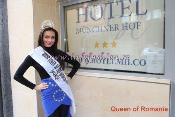 Roxana Curelea la hotel Munchner Hof din Frankfurt 