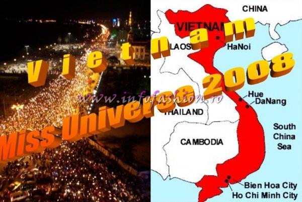 Vietnam_2008 to host Miss Universe Live Telecast, Crown Convention Center, Nha Trang 14.07. /13 July on NBC USA 