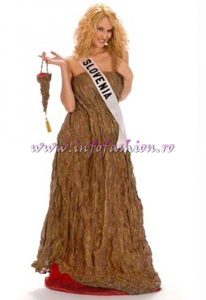 SLOVENIA- Anamarija Avbelj National Costume for the title of Miss Universe 2008 during the 57th Annual Miss Universe competition from Nha Trang, Vietnam Credit: Miss Universe L.P., LLLP./HO