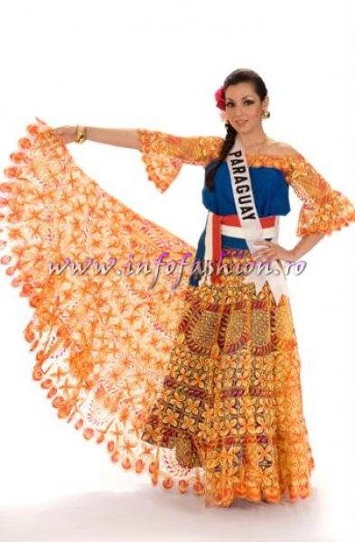 PARAGUAY- Giannina Rufinelli National Costume for the title of Miss Universe 2008 during the 57th Annual Miss Universe competition from Nha Trang, Vietnam Credit: Miss Universe L.P., LLLP./HO