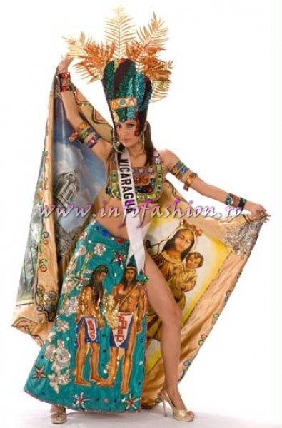 NICARAGUA_Thelma Rodriguez at Miss Universe 2008 in Vietnam 