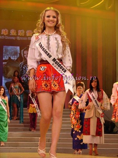 Moldova Rep. Ana Velesco, 3rd runner up at Miss Global Beauty Queen 2008 in Ningbo, China Photo: Henrique Fontes