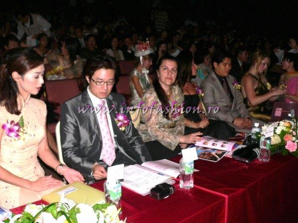 Ecuador Rocio Vallejo Tamayo, 1st r.up at Miss Young Intl 1972 in Japan and in the Panel of judges in Taiwan 2007 (Infofashion Platinum Agency Romania)