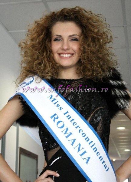 Romania Loredana Barbu, la Miss Intercontinental in Poland (WBO 37 edition) Rochie Catalin Botezatu