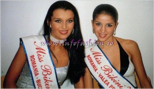 Mihaela Tudor (Bucharest) si Nicoleta Motei (Prahova Valley) la Miss Bikini World Final Show 2002 (Malta) Foto: Camelia Seceleanu 