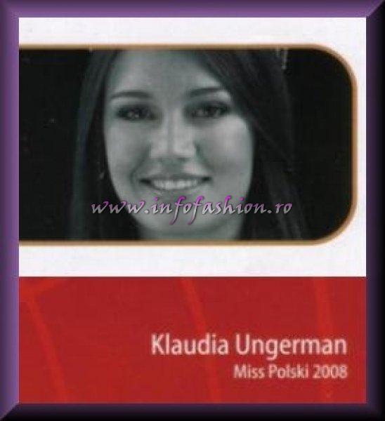 Klaudia Ungerman, Miss Polski 2008