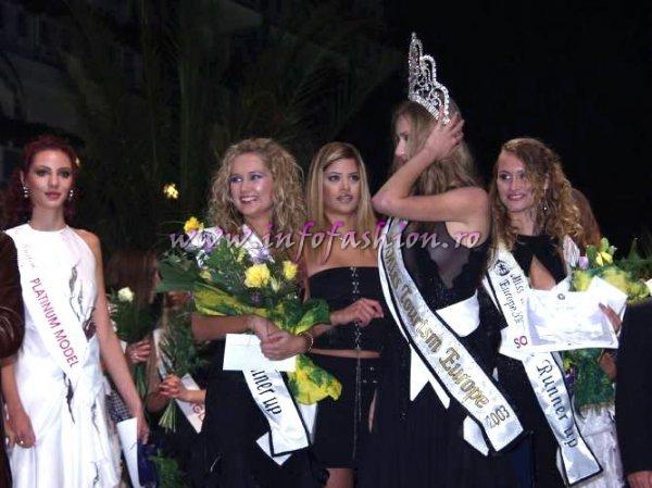 Castigatoarele-a de la Miss Tourism Europe-2003 (1-Polonia, 2-Croatia, 3-Ungaria)