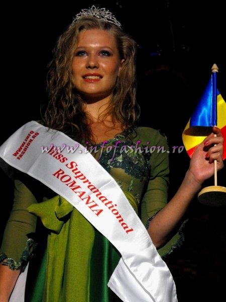 Roxana_Sandru la Finalele nationale Miss Globe Intl, Miss Supranational si Miss Intercontinental Romania org. InfoFashion