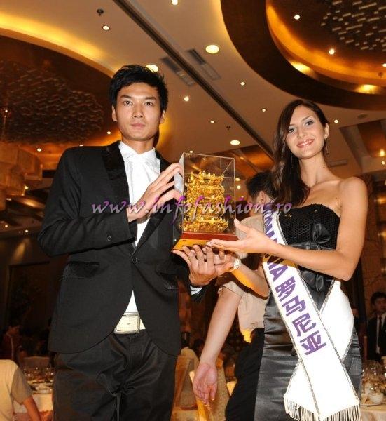 MTQI 2009 Anamaria Istrate in China 2nd ru Miss Tourism Europe at Miss Tourism Queen International 