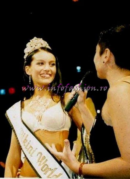 Mihaela Tudor, Miss Bikini World 2002 in Malta, prima romanca ce a castigat un titlu mondial de Miss, prin Platinum Ag Infofashion
