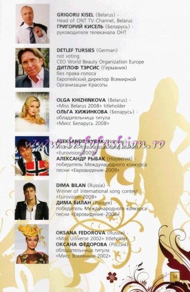 Romania Maria-Lia Bledea la Miss Intercontinental 2009 in Belarus /Click mai sus pe View All Images
