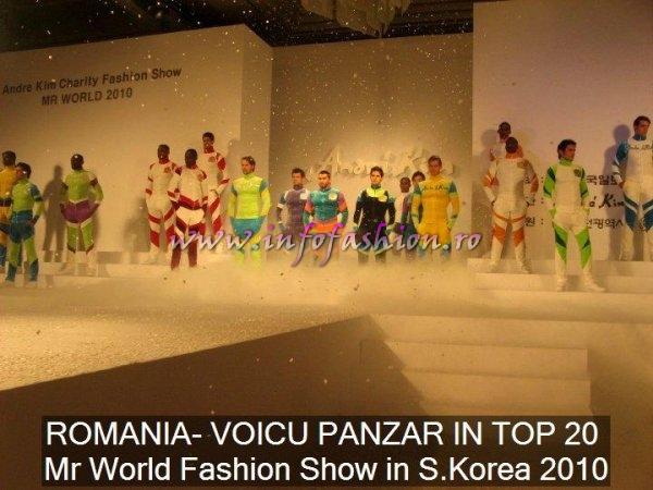 ROMANIA- VOICU PANZAR (alias Ricky) IN TOP 20 Mr World Fashion Show