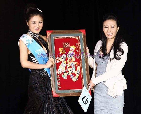 China PR- Zhao Qian, Miss Good Will Charity at 35th Miss Bikini International In Beijing 2010