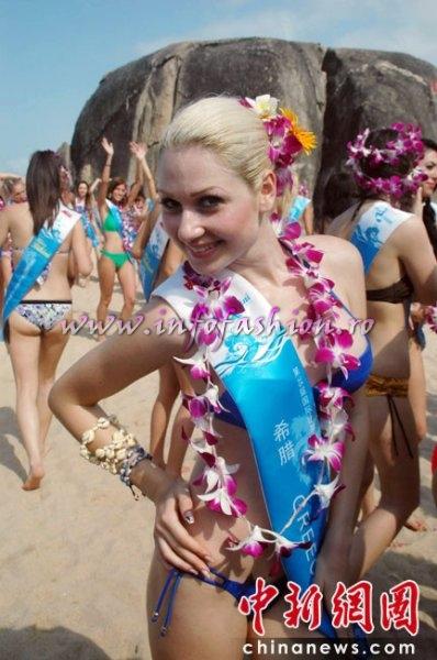 Greece- Anastasia Alexopoulou, 2nd Spring Lady at 35th Miss Bikini International In Sanya 2010