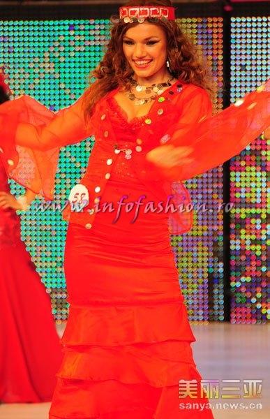 Turkmenistan_2010 Seinatulova Samira, 2nd RU Best Talent Awards at 35th Miss Bikini International In Sanya