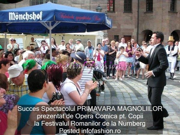 SUCCES Spectacolul PRIMAVARA MAGNOLIILOR la Festivalul Romanilor de la Nurnberg 