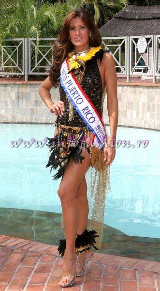 Puerto Rico at Miss Tourism World 2005 in Zimbabwe (Photo: Frank Thompson) 