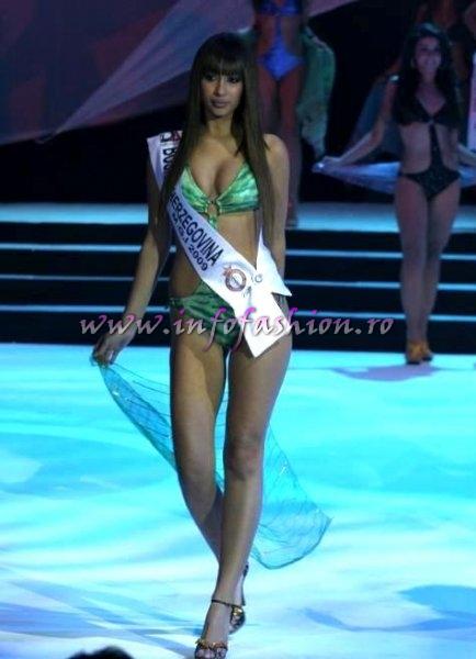 Bosnia_2009 Herzegovina- Danica Marcovic at Miss Globe International in Albania