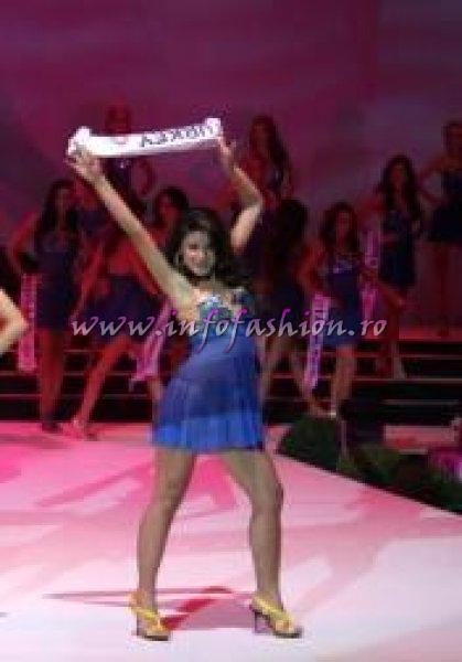 Turkey_2009 Banu Bagci at Miss Globe International in Albania 