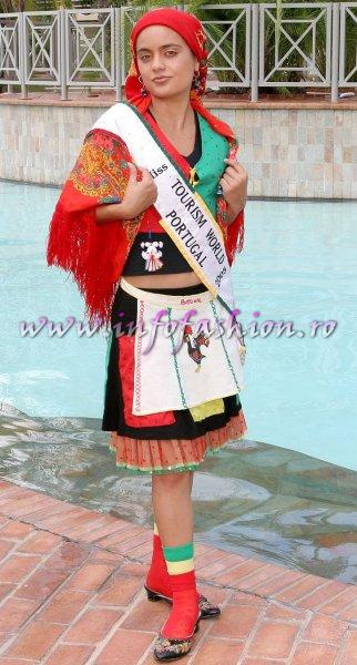 Portugal at Miss Tourism World 2005 in Zimbabwe (Photo: Frank Thompson) 