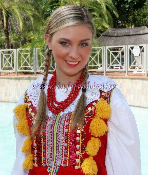 Poland_2005 Anna Szopa at Miss Tourism World in Zimbabwe, Harare