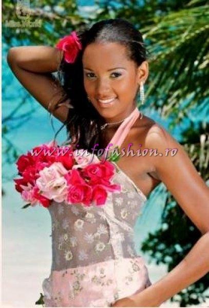 Guadeloupe_2010 Ericka Aly at Miss World 60th edition in China, Sanya 