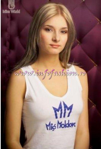 Moldova_2010 Daria ZAITEVA at Miss World 2010, 60th edition in China, Sanya 