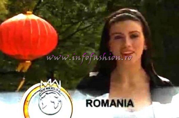 Miss World 2010 in China, Romania Lavinia Postolache Video Interview