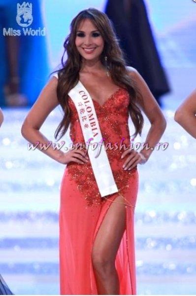 TOP 25 Colombia- Laura PALACIO RESTREPO at Miss World 2010, 60th edition in China, Sanya