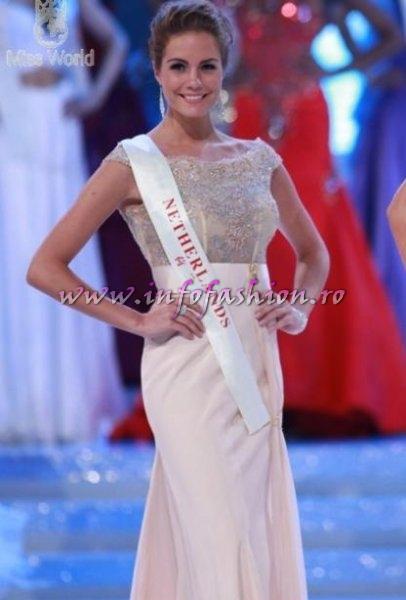 TOP 25 Netherlands- Desiree van den Berg at Miss World 2010, 60th edition in China, Sanya