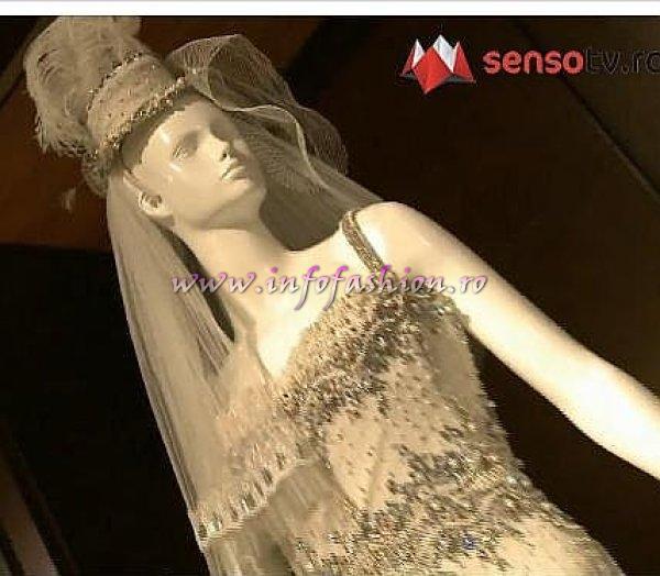 Cosmina_Englizian designerul din Cartea Recordurilor cu spectaculoasa rochie din peste 55.000 de piese aplicate manual 