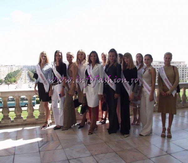 Platinum 2003 Ag Infofashion Visit at Romania Parliament Palace (Casa Poporului) with Miss Tourism Europe Contestants