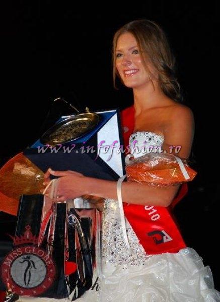 Lithuania 2010 Laura Urbonaite Winner of Miss Globe and Miss Talent in Albania