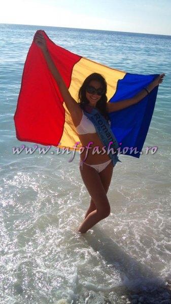 2010 Romania Sonia Moldovan la Miss Globe in Albania