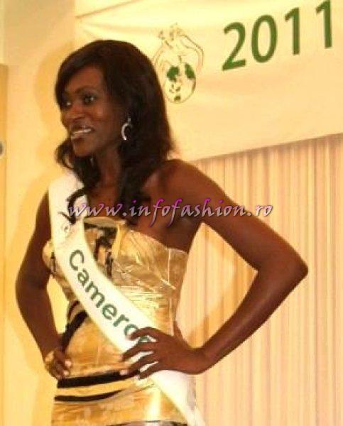 Cameroon Marguerite Abega Ekani for Miss Global Beauty Queen in South Korea 2011