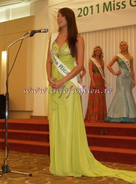 Costa Rica 2011 Paola Chaverri Viquez for Miss Global Beauty Queen in South Korea