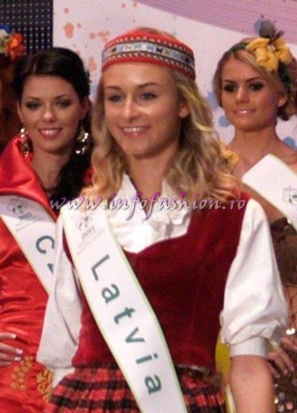 Latvia Annija Alvatere at Miss Global Beauty Queen in South Korea 2011