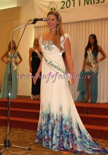 New Zealand Ashleigh Allpor for Miss Global Beauty Queen in South Korea 2011
