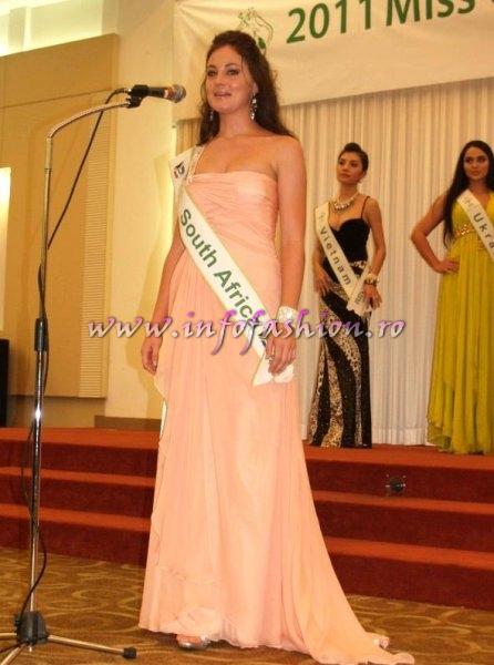 South Africa 2011 Caylene Marais 4th Runner-up at Miss Global Beauty Queen in South Korea 2011