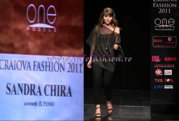 DESIGNER SANDRA CHIRA ONE MODELS CRAIOVA FASHION 2011 NMCR New Models Contest Romania- Finala Iunie 10.06.