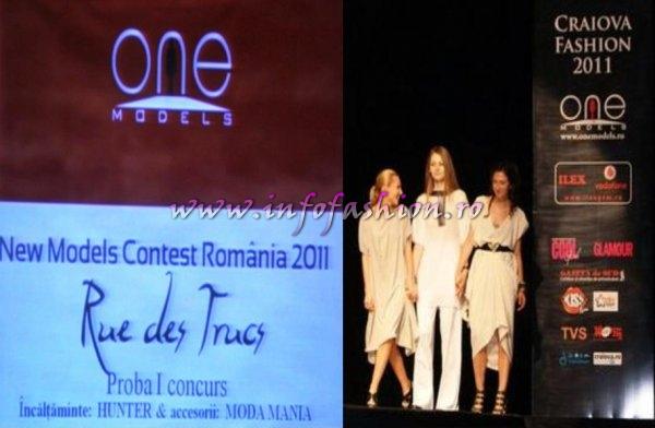 DESIGNER RUE DES TRUCS ONE MODELS CRAIOVA FASHION 2011 NMCR New Models Contest Romania- Finala Iunie 10.06.