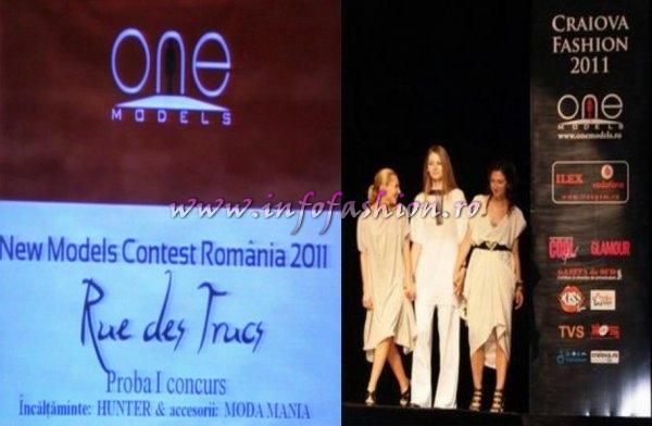 Simona_Semen si Alina Buzila Designeri Rue des Trucs la Festivalul One Models Craiova Fashion New Models Contest