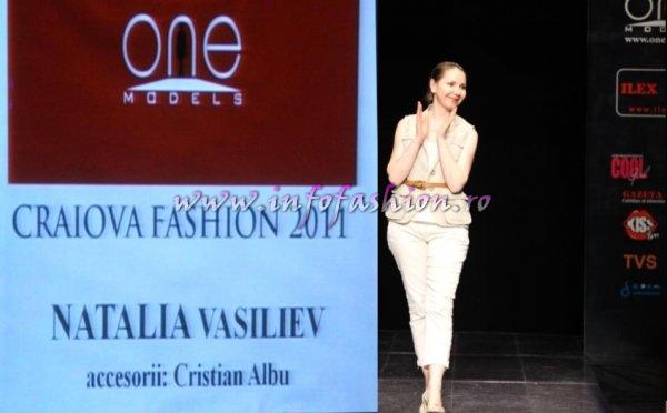 Natalia_Vasiliev 2011 Designer rochii de seara la New Models Contest Romania in Craiova by One Models Agency