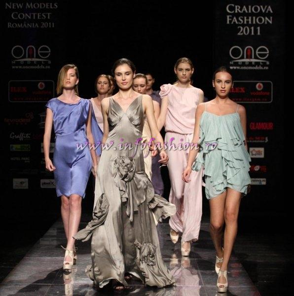 Designeri Lena Criveanu la Festivalul One Models Craiova Fashion 2011