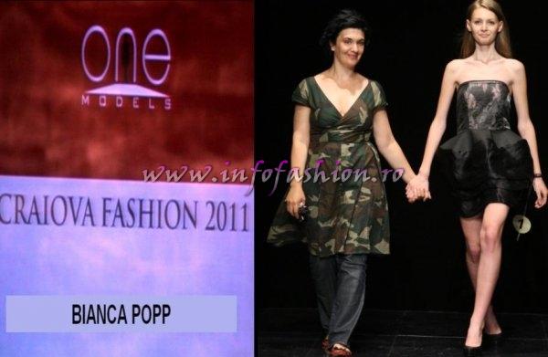 Bianca_Popp Designer la Festivalul One Models Craiova Fashion New Models Contest 2011